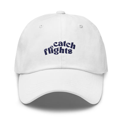 Catch Flights Cap (White)